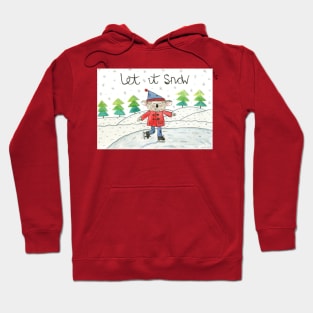 let it snow koala Hoodie